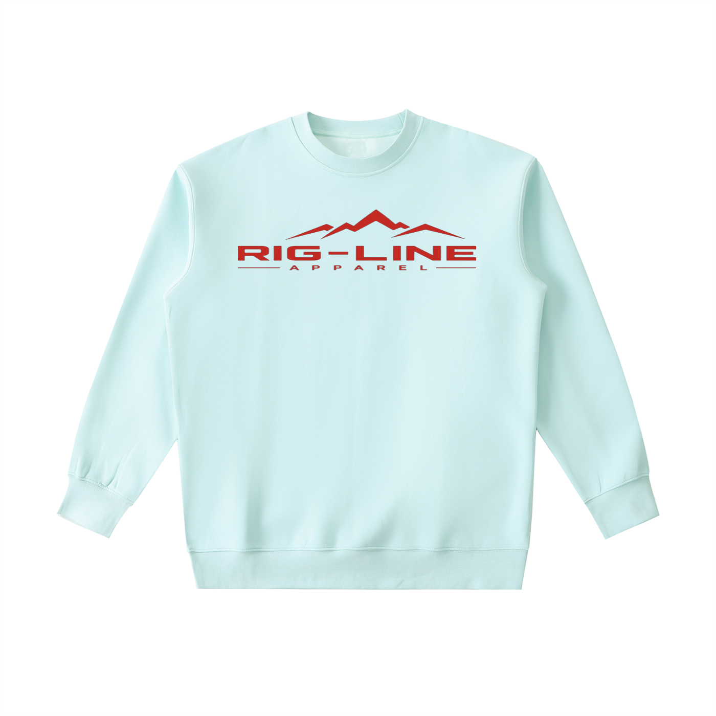 NEW Rig Line Apparel Red Edition Heavyweight Crewneck Sweatshirt