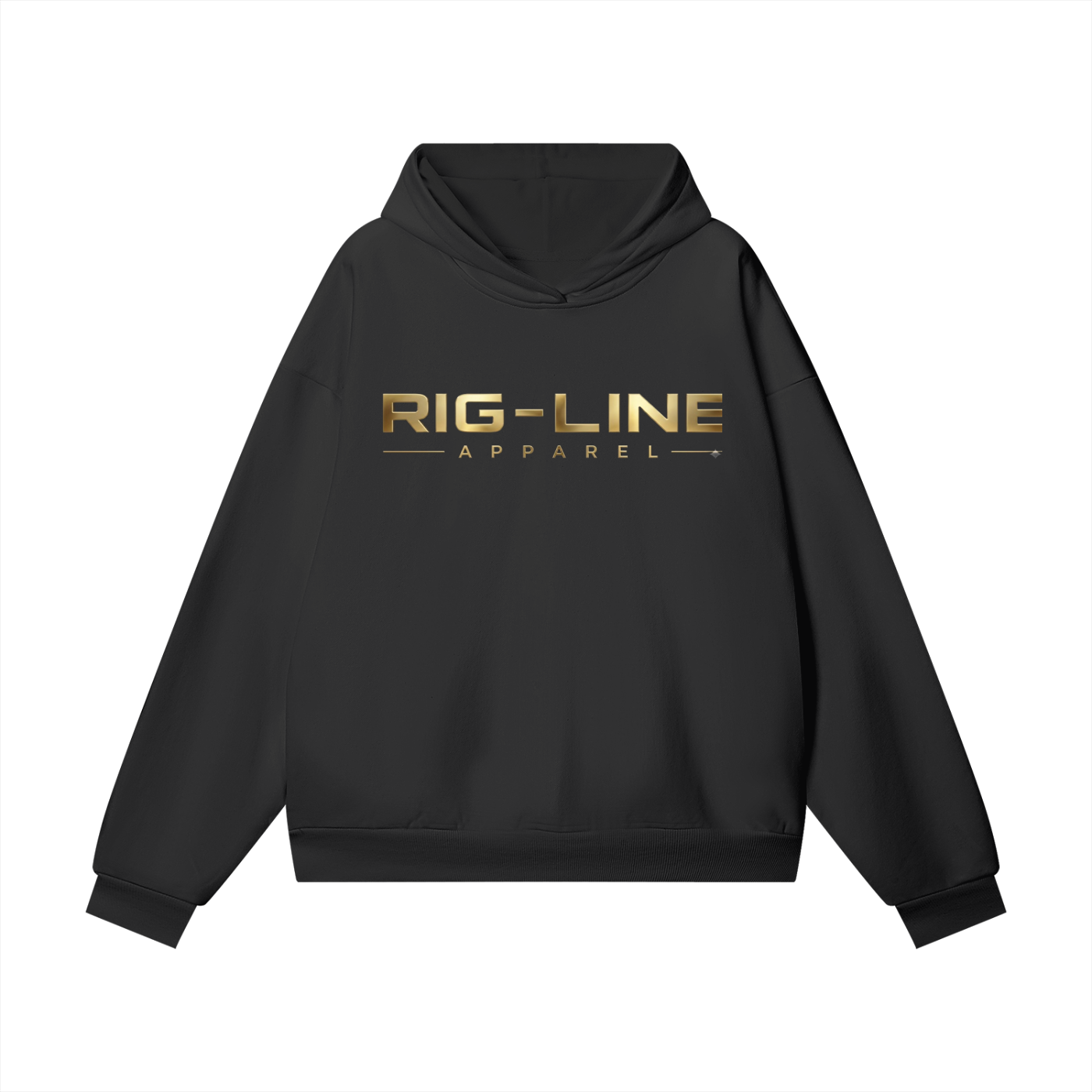 NEW Rig Line Apparel Gold Heavyweight Hidden Pocket Hoodie