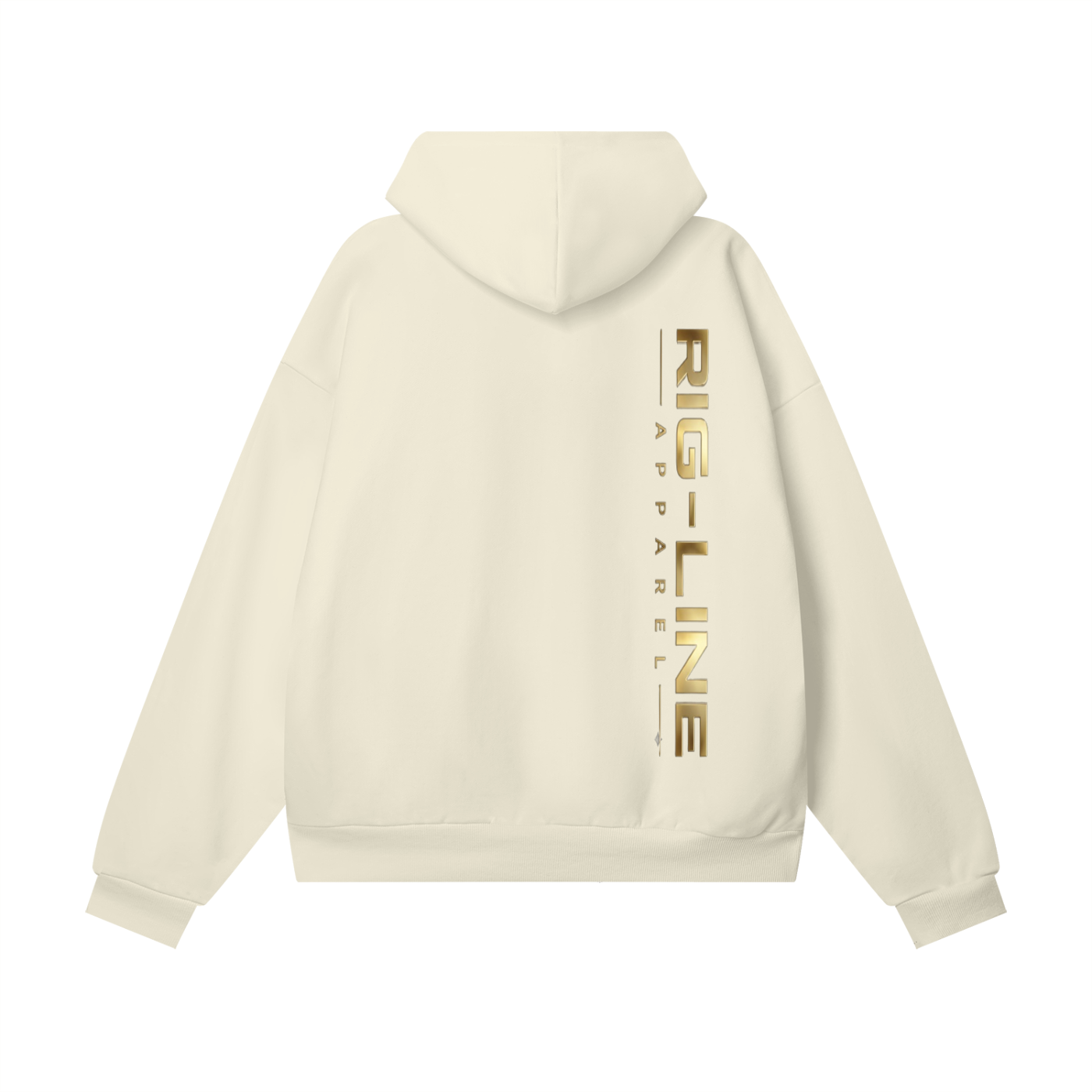 NEW Rig Line Apparel Gold Heavyweight Hidden Pocket Hoodie