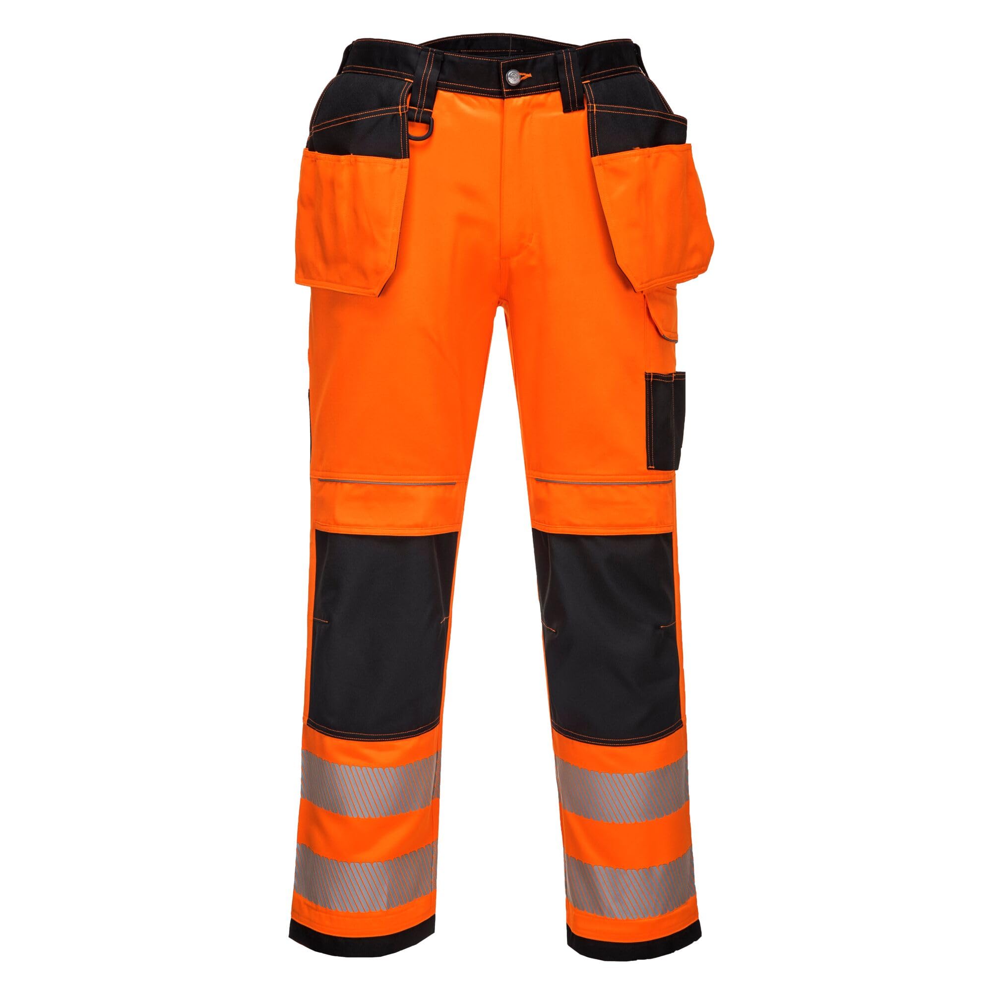 The Best!! Portwest T501 Mens PW3 Hi Vis Work Trousers - When there gone there gone!