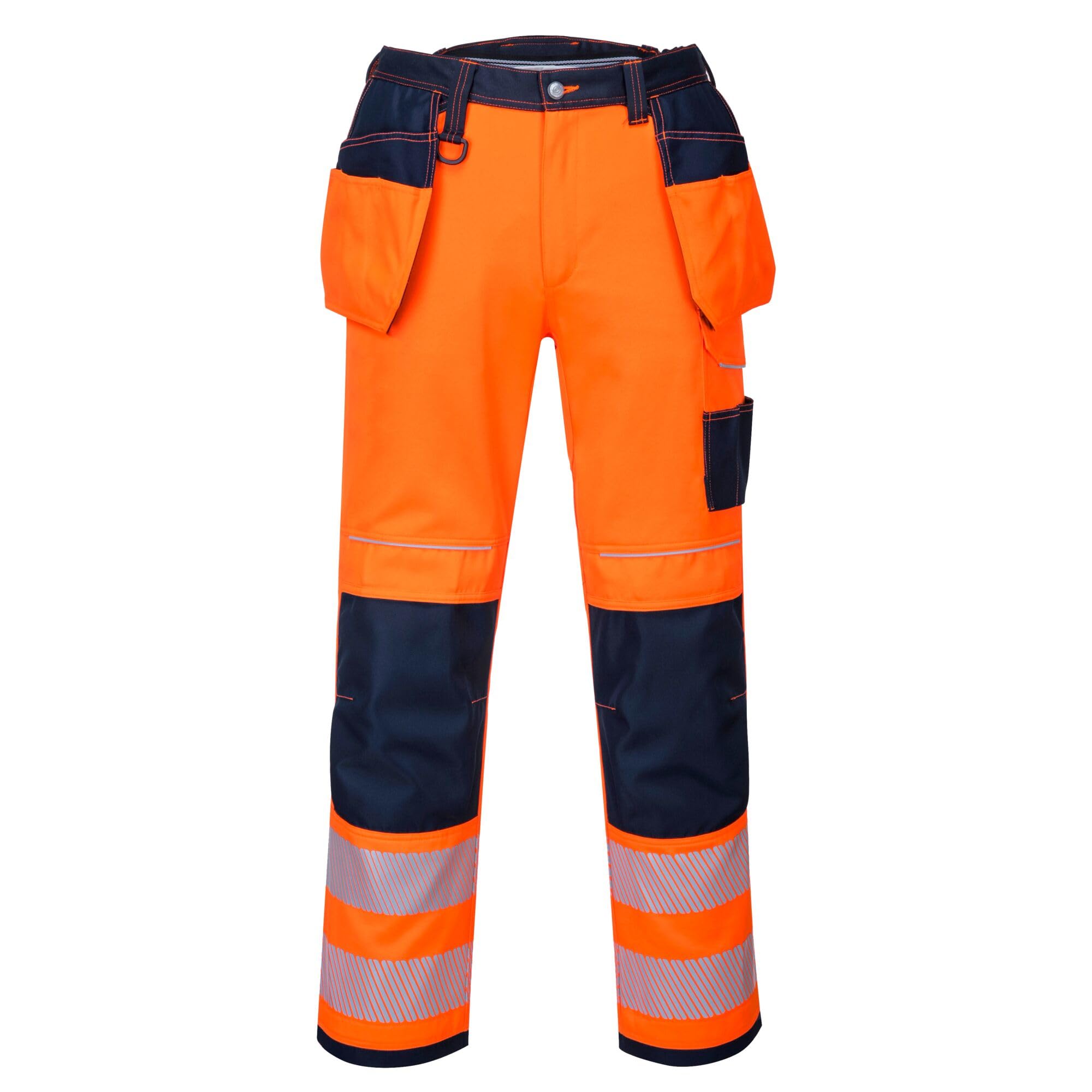 The Best!! Portwest T501 Mens PW3 Hi Vis Work Trousers - When there gone there gone!