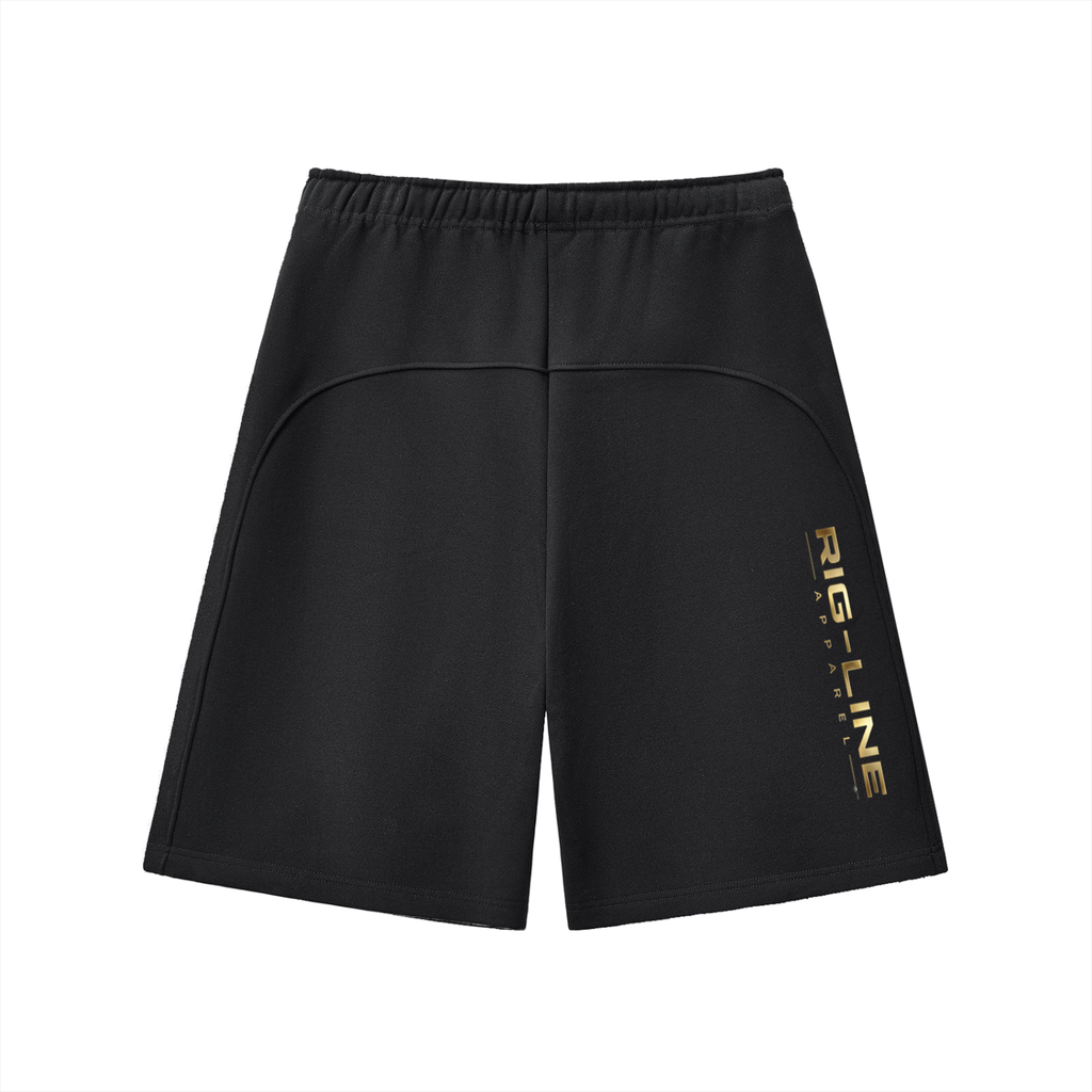 NEW Summer Rig Line Apparel Gold Essential Heavyweight Fleece Shorts