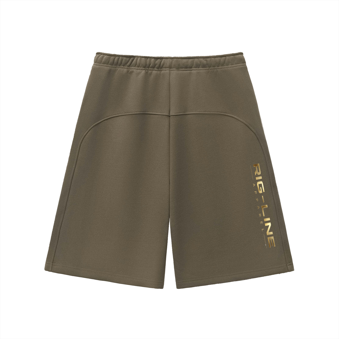 NEW Summer Rig Line Apparel Gold Essential Heavyweight Fleece Shorts