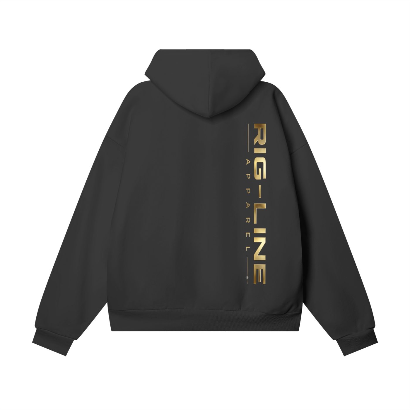 NEW Rig Line Apparel Gold Heavyweight Hidden Pocket Hoodie
