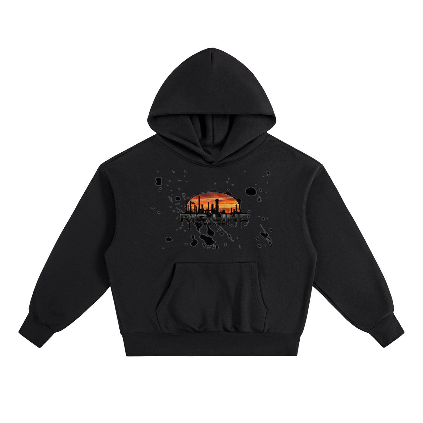 Oil splatter,Jumper,Unisex,RLA