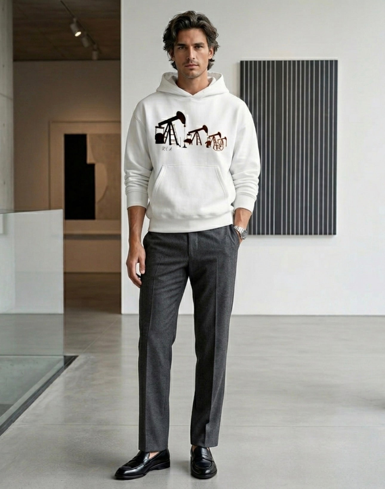 Oil Field Edition RLA Heavyweight Fleece Hoodie