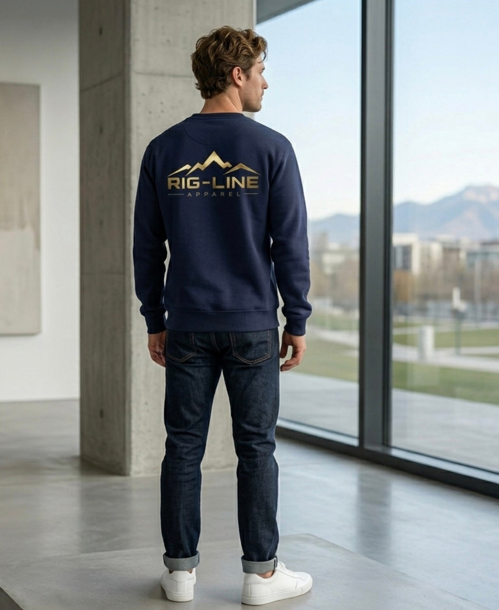 Gold Edition Fleece Kids' Crewneck Sweatshirt RLA