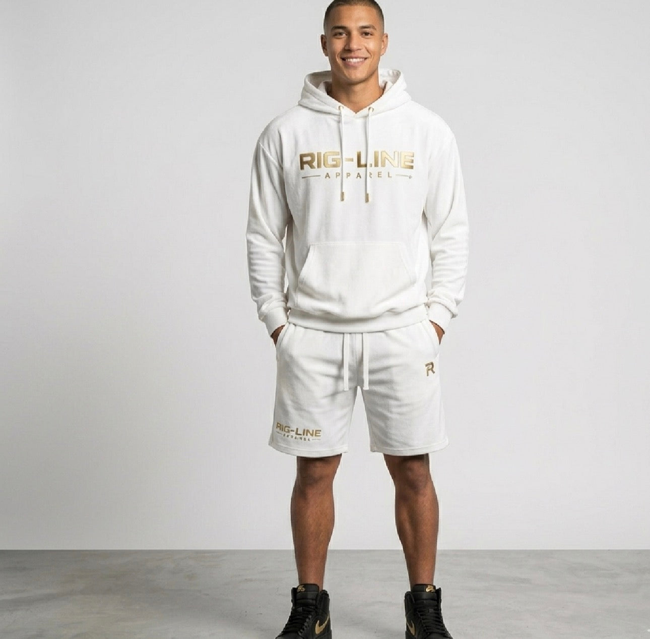 NEW Rig Line Apparel Essential Heavyweight Fleece Hoodie