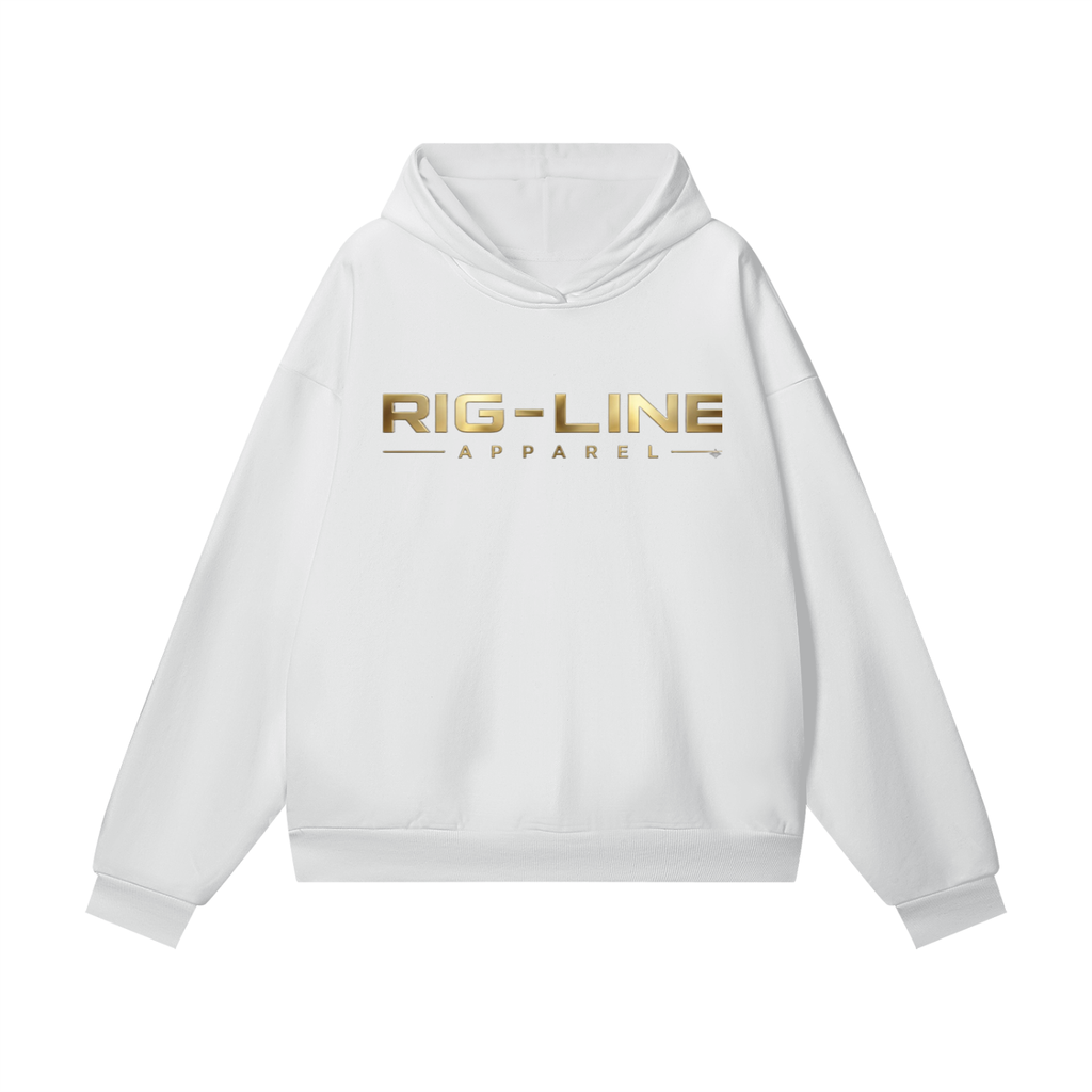NEW Rig Line Apparel Gold Heavyweight Hidden Pocket Hoodie
