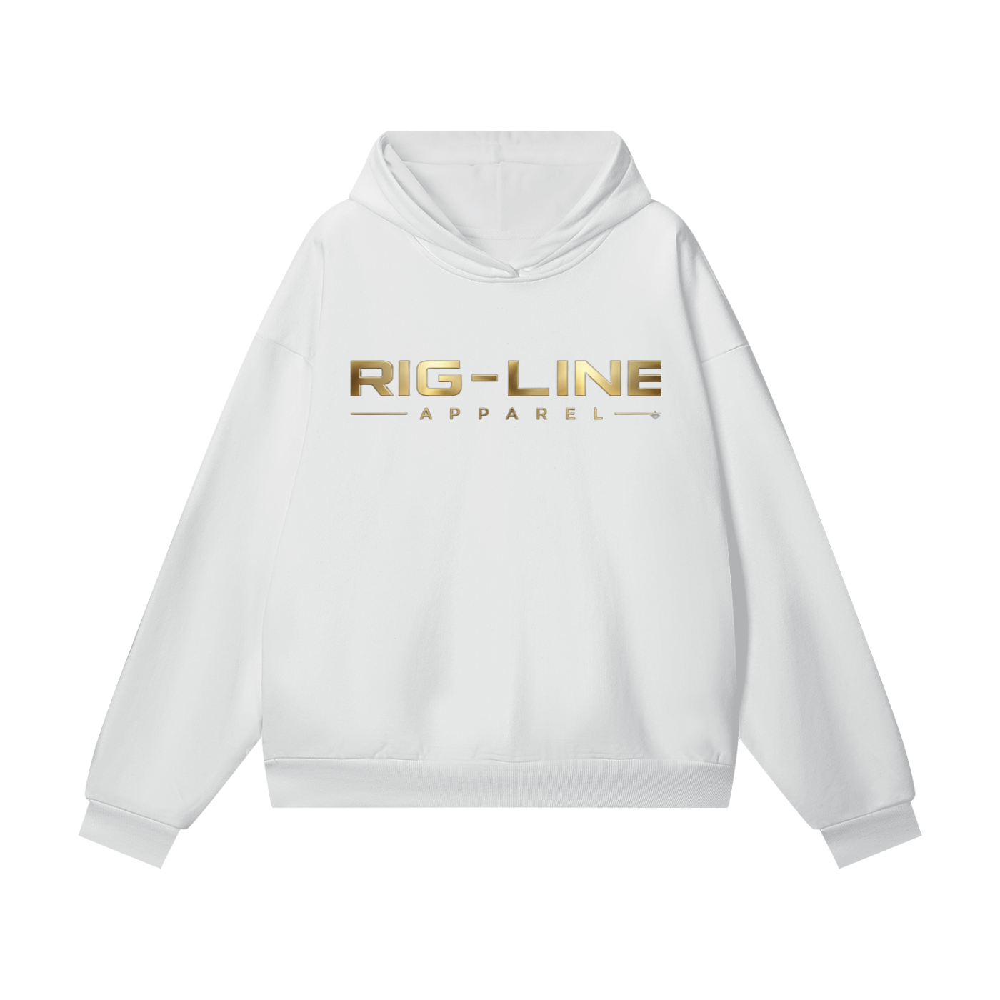 NEW Rig Line Apparel Gold Heavyweight Hidden Pocket Hoodie