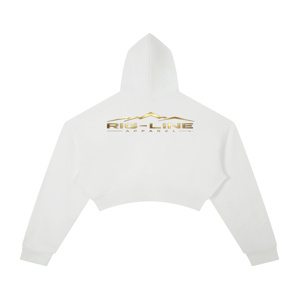 Rig Line Apparel Womens Cropped Hoodie