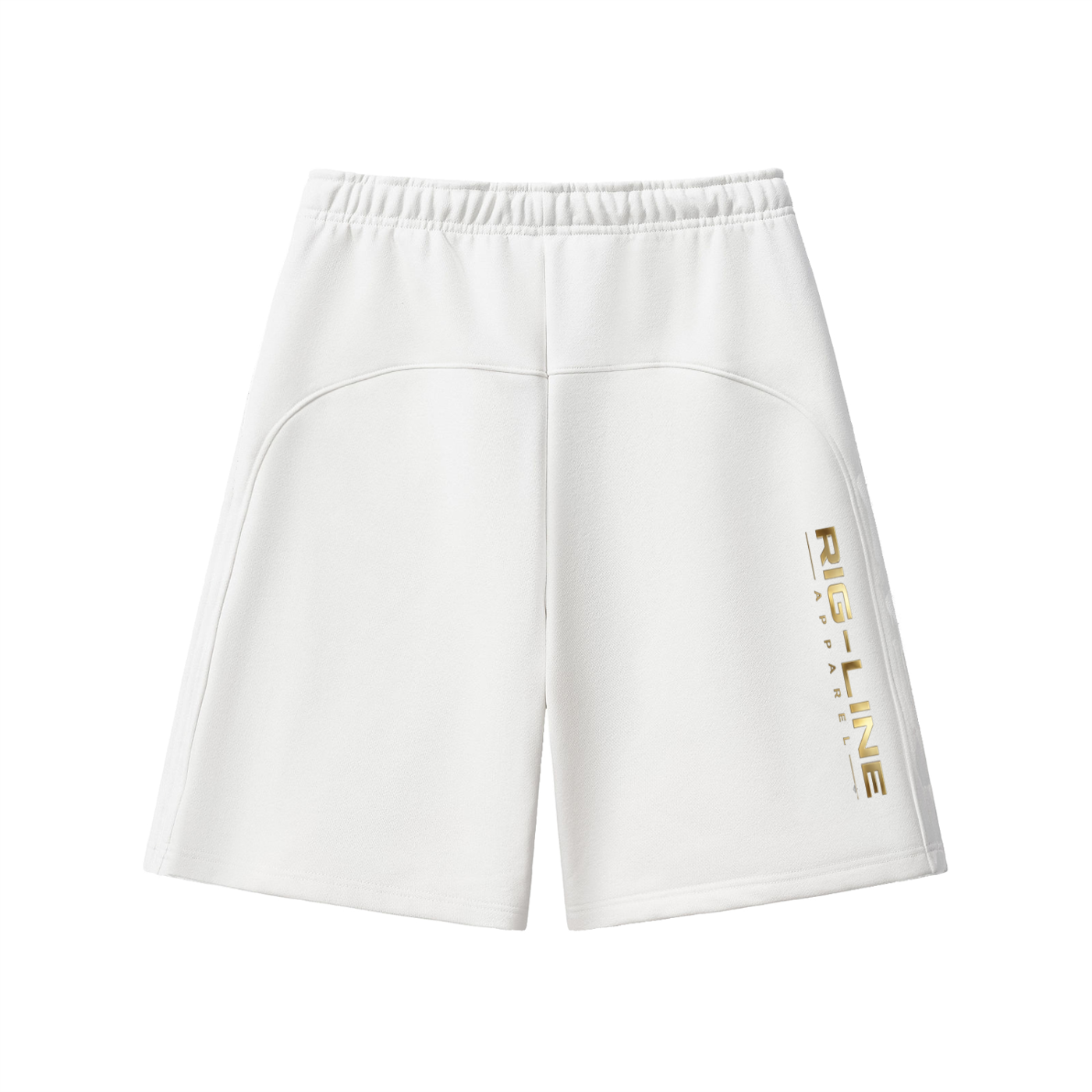 NEW Summer Rig Line Apparel Gold Essential Heavyweight Fleece Shorts