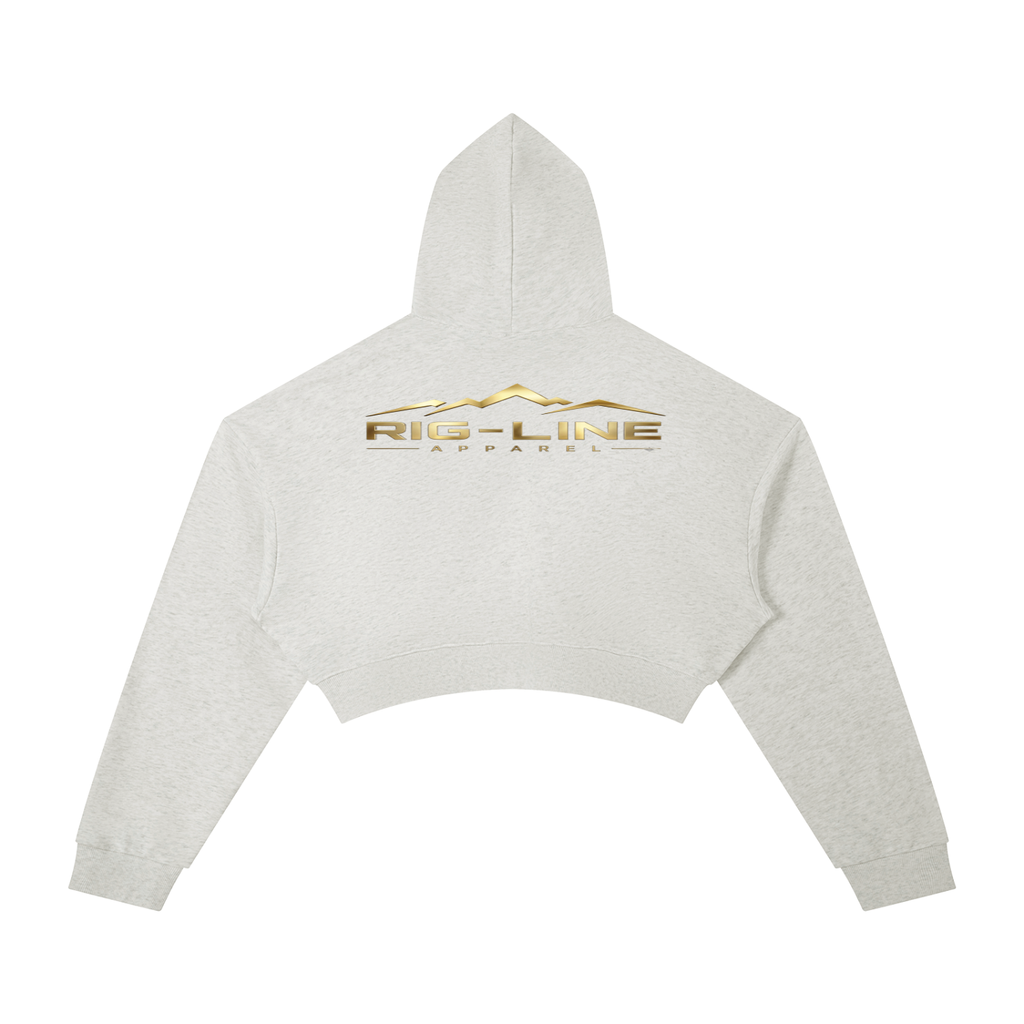Rig Line Apparel Womens Cropped Hoodie