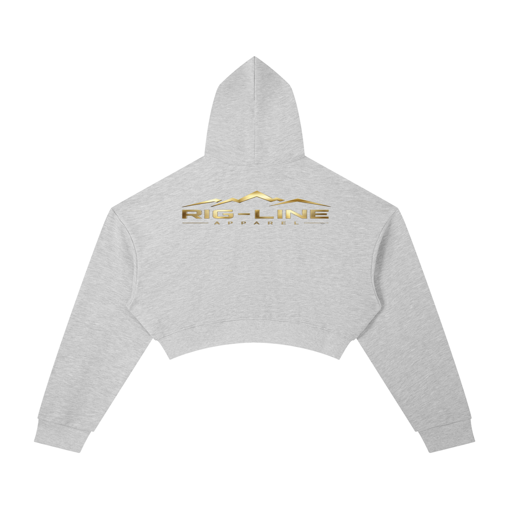 Rig Line Apparel Womens Cropped Hoodie
